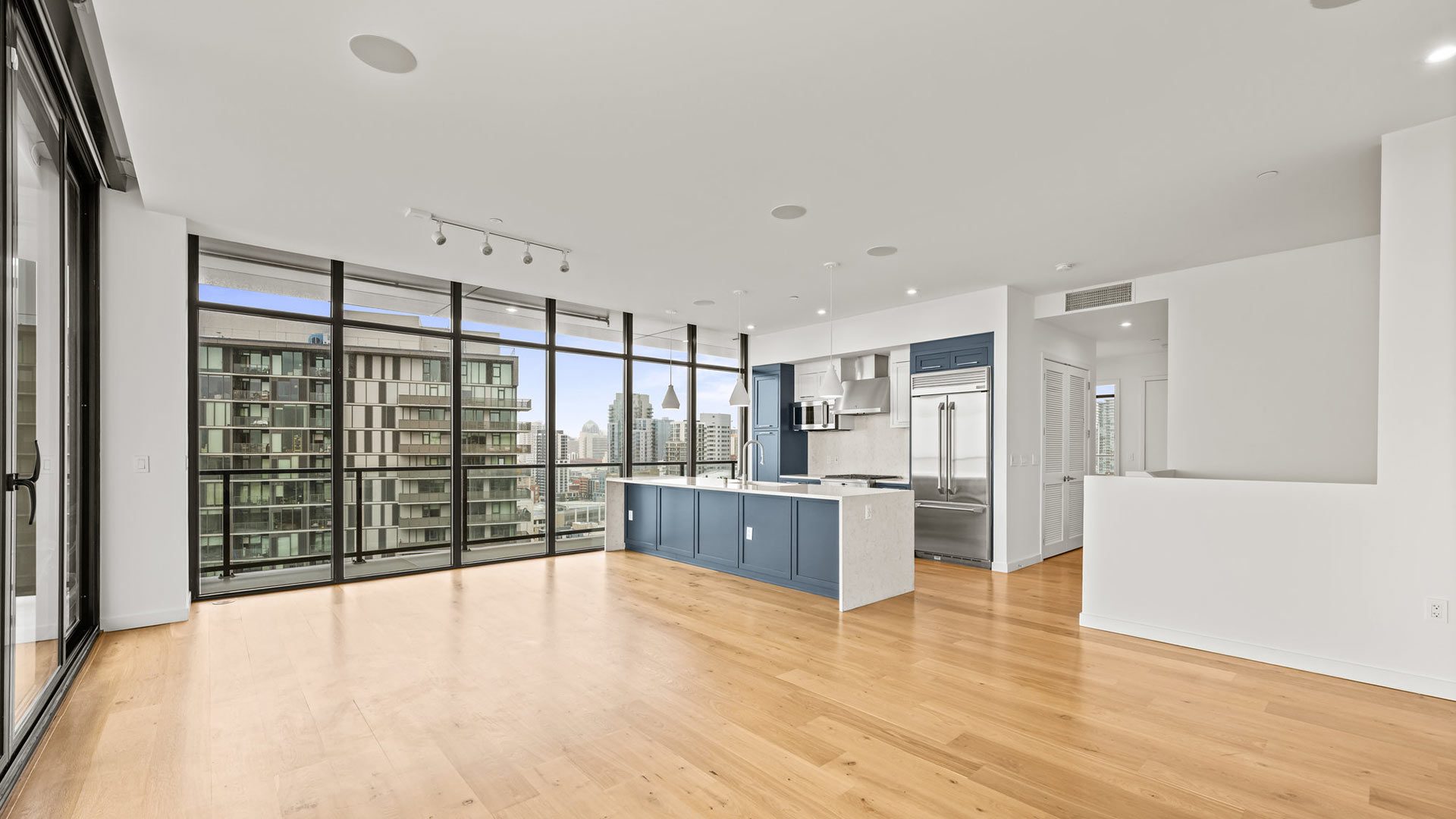 ALX Penthouse 2 Kitchen and Living View 1 web
