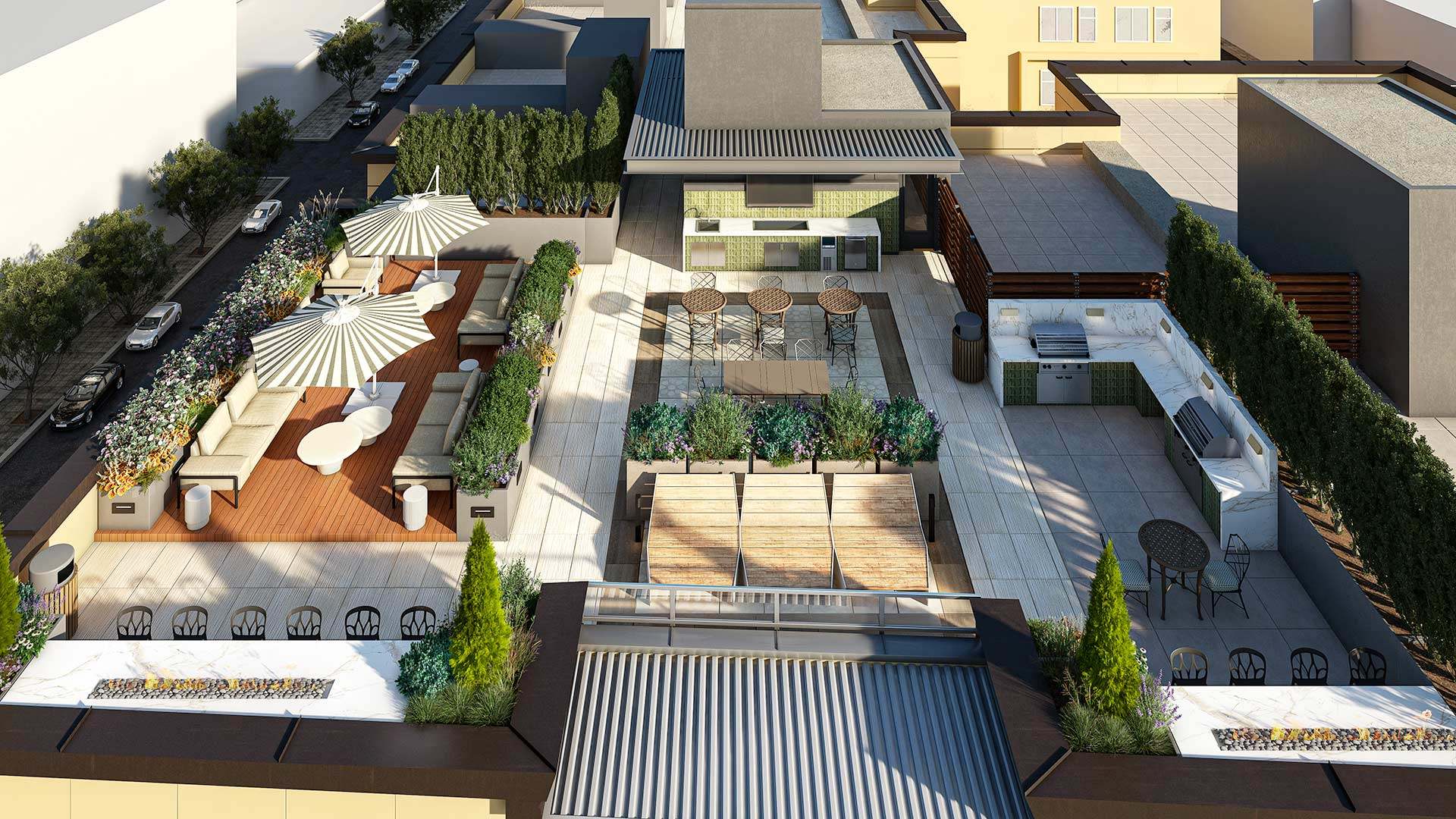 The Margot Roof View 1