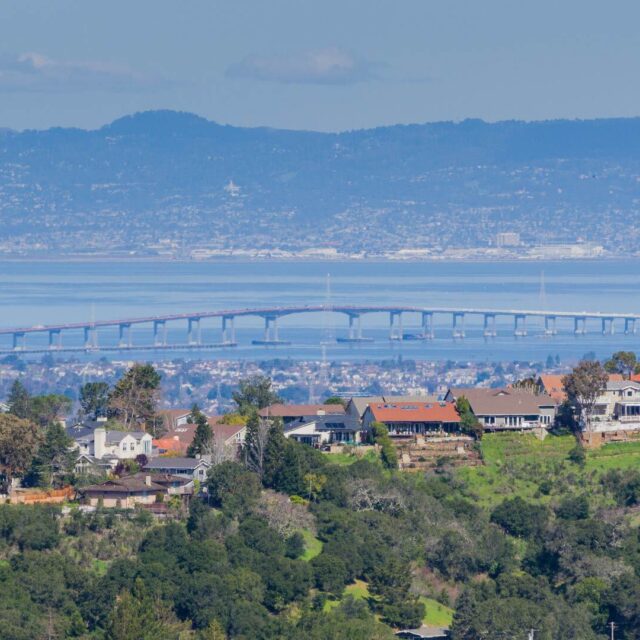 The lark san mateo bridge view 1