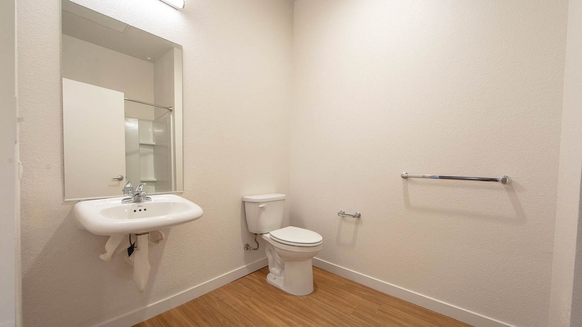 Aperture A1 bathroom view 1