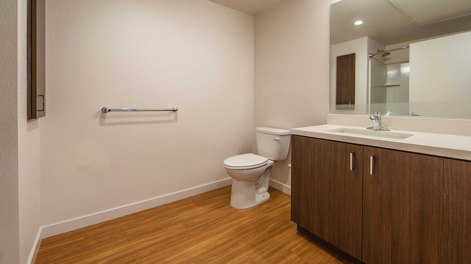 Aperture B3 bathroom view 1