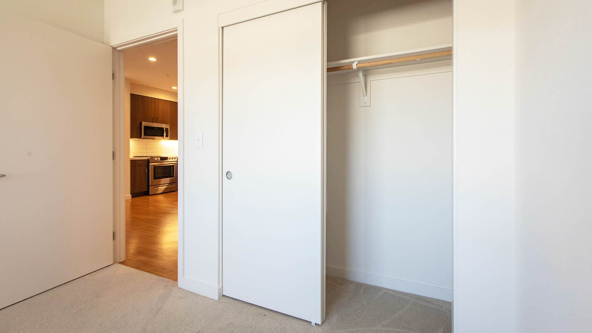 Aperture B7 bedroom closet view 1