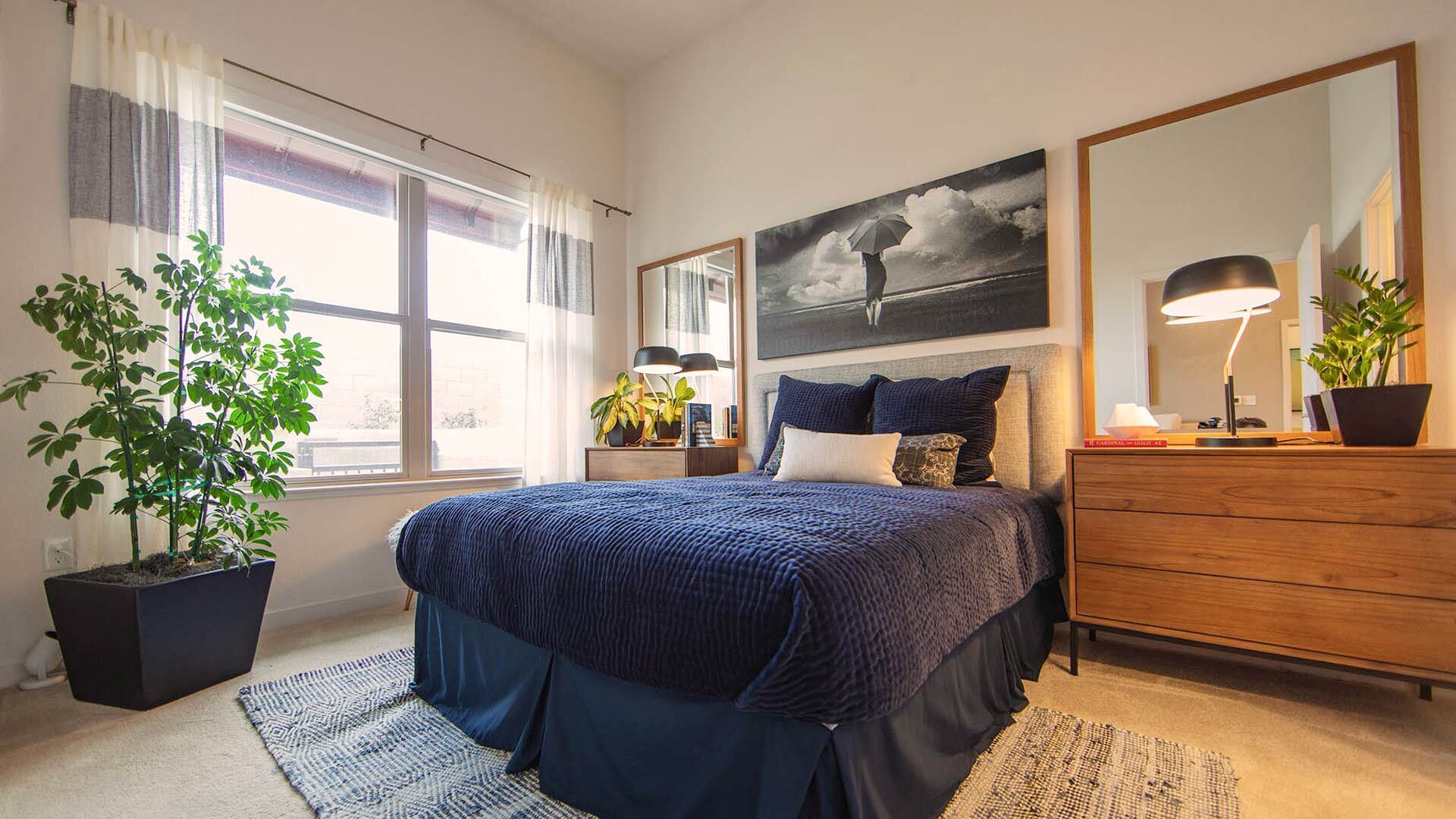 Aperture C1 model unit bedroom view 1
