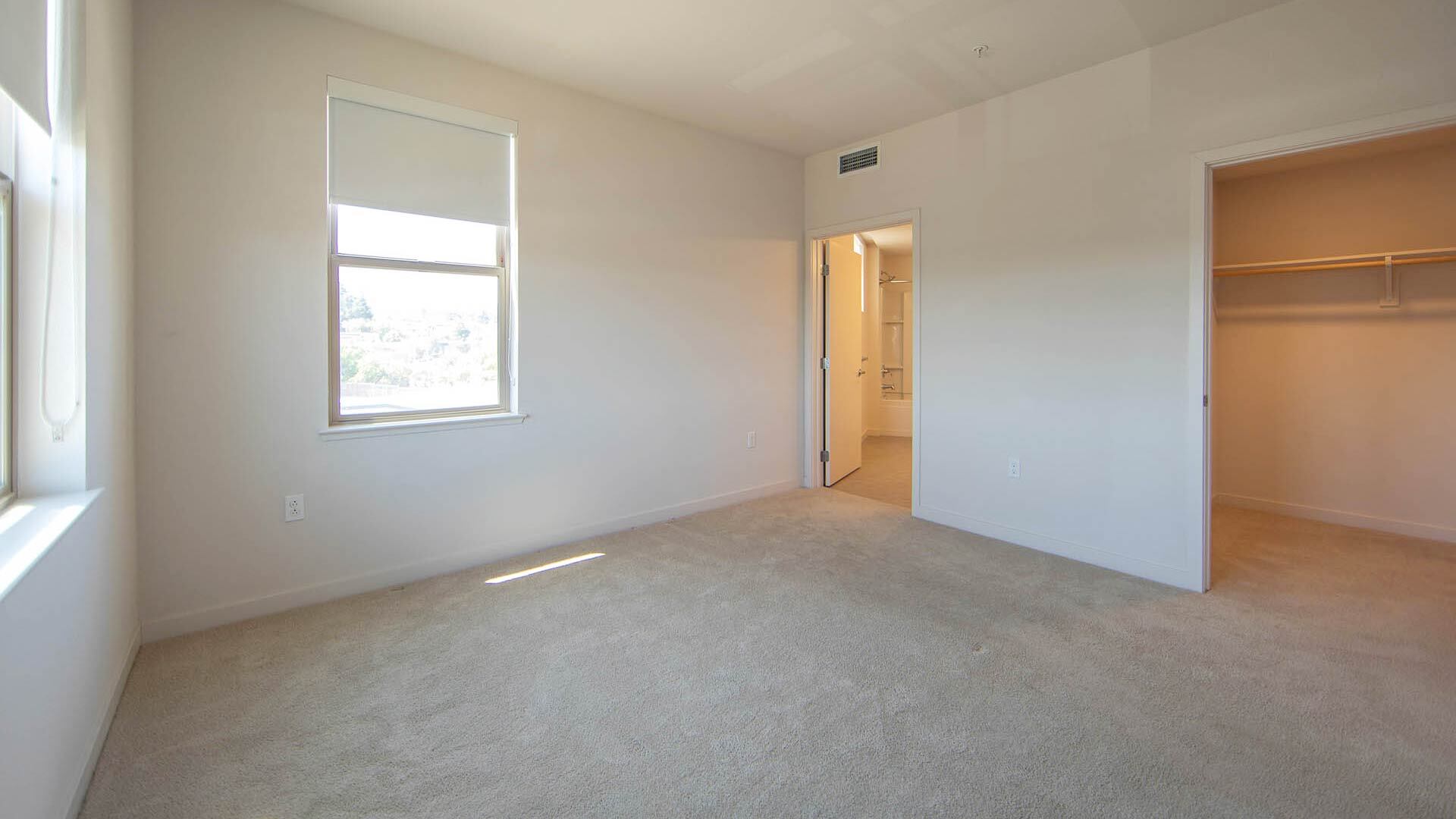 Aperture C4 floorplan bedroom view 2