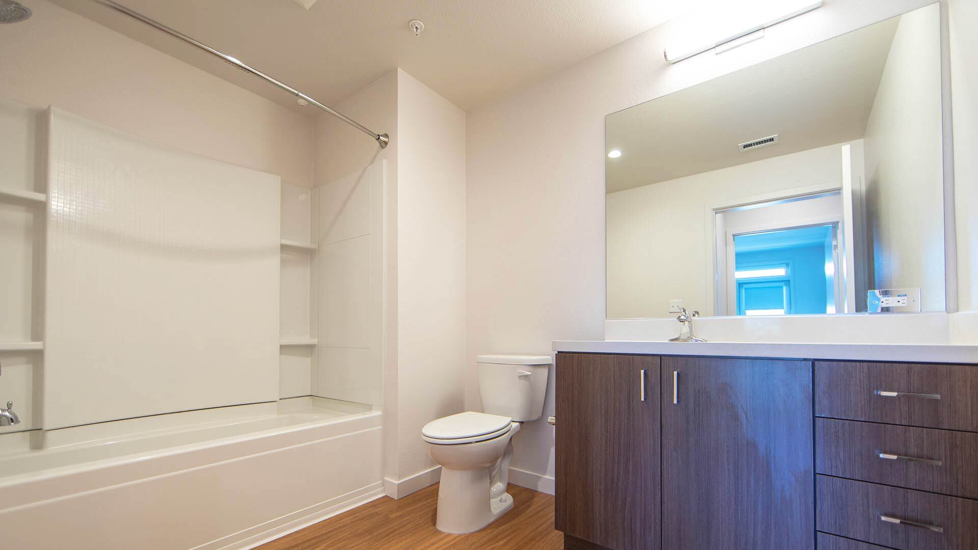 Aperture D1 floorplan bathroom view 1