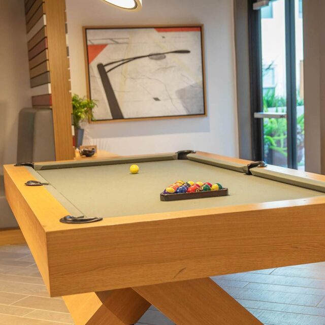 Aperture community pool table