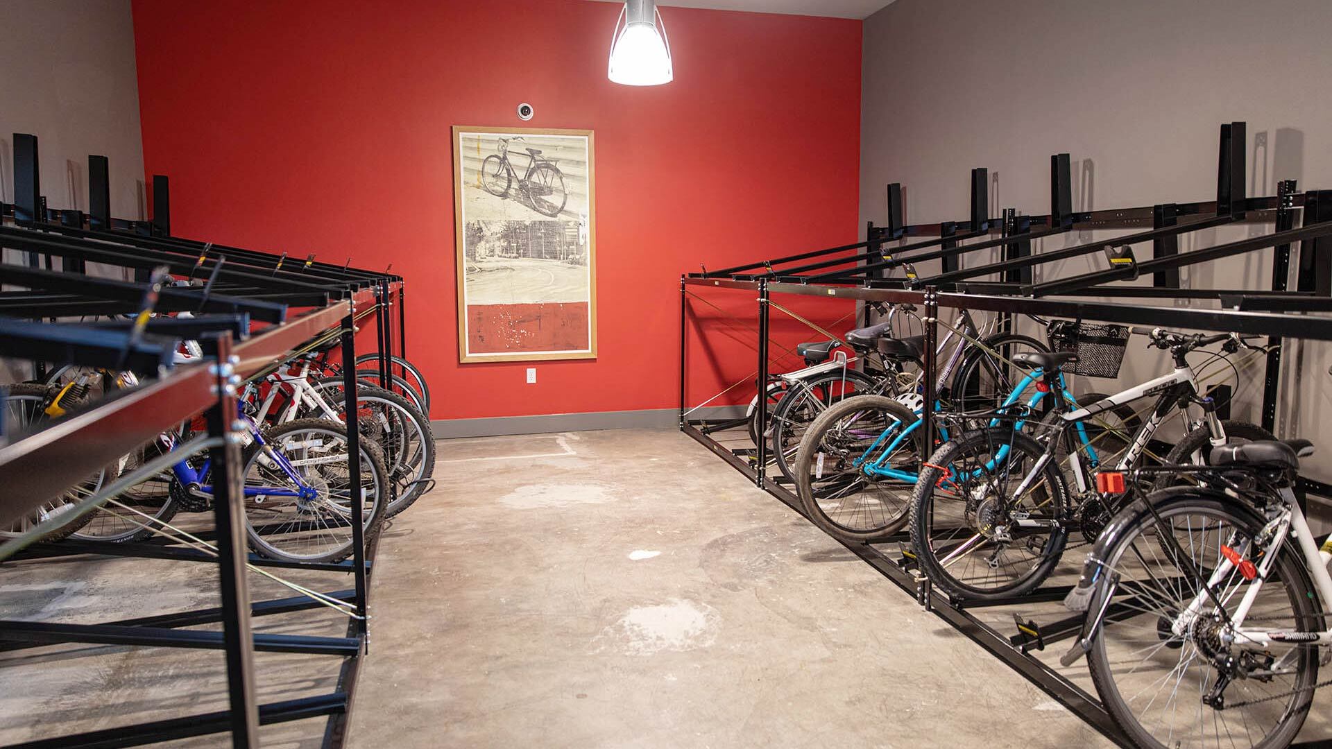 Aperture amenities bike storage