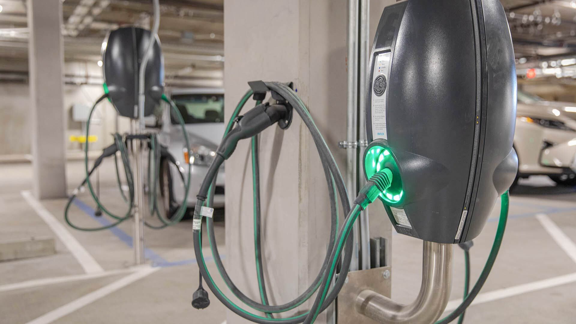 Aperture amenities ev charging station