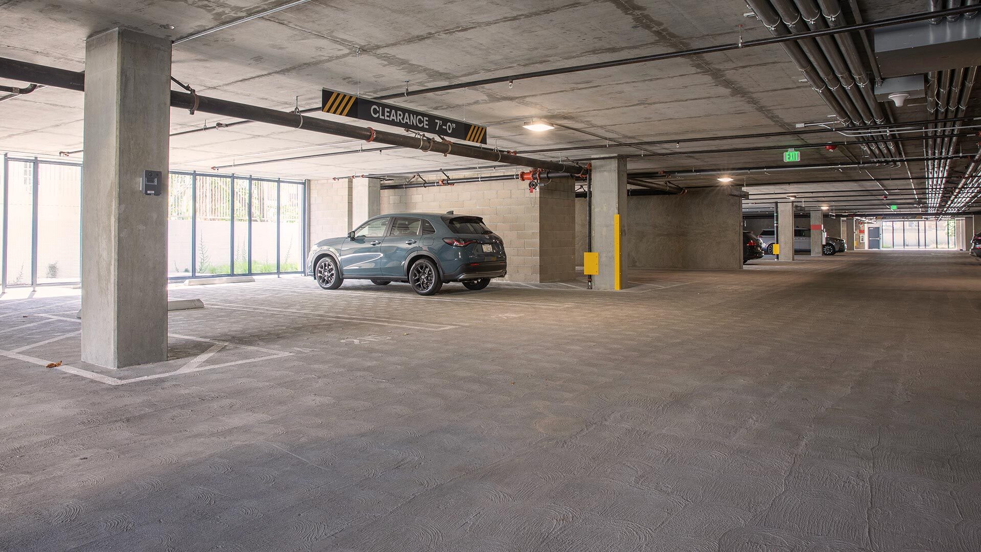 Ardence parking garage view 1