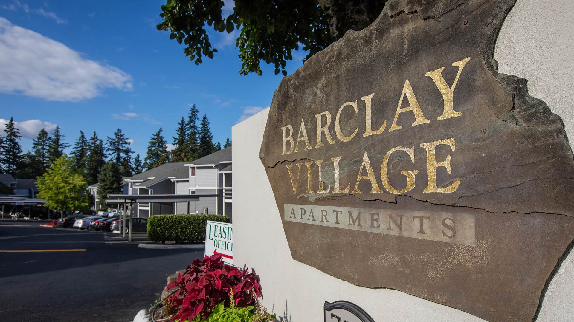 Barclay village sign