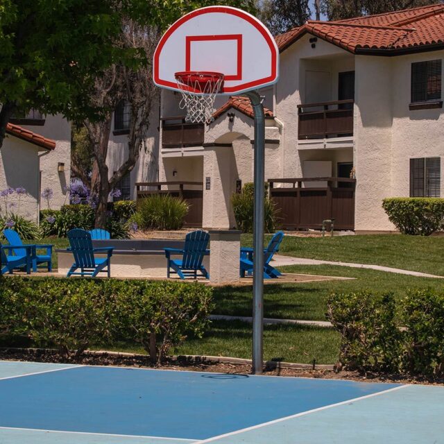 Barham villas basketball court 1
