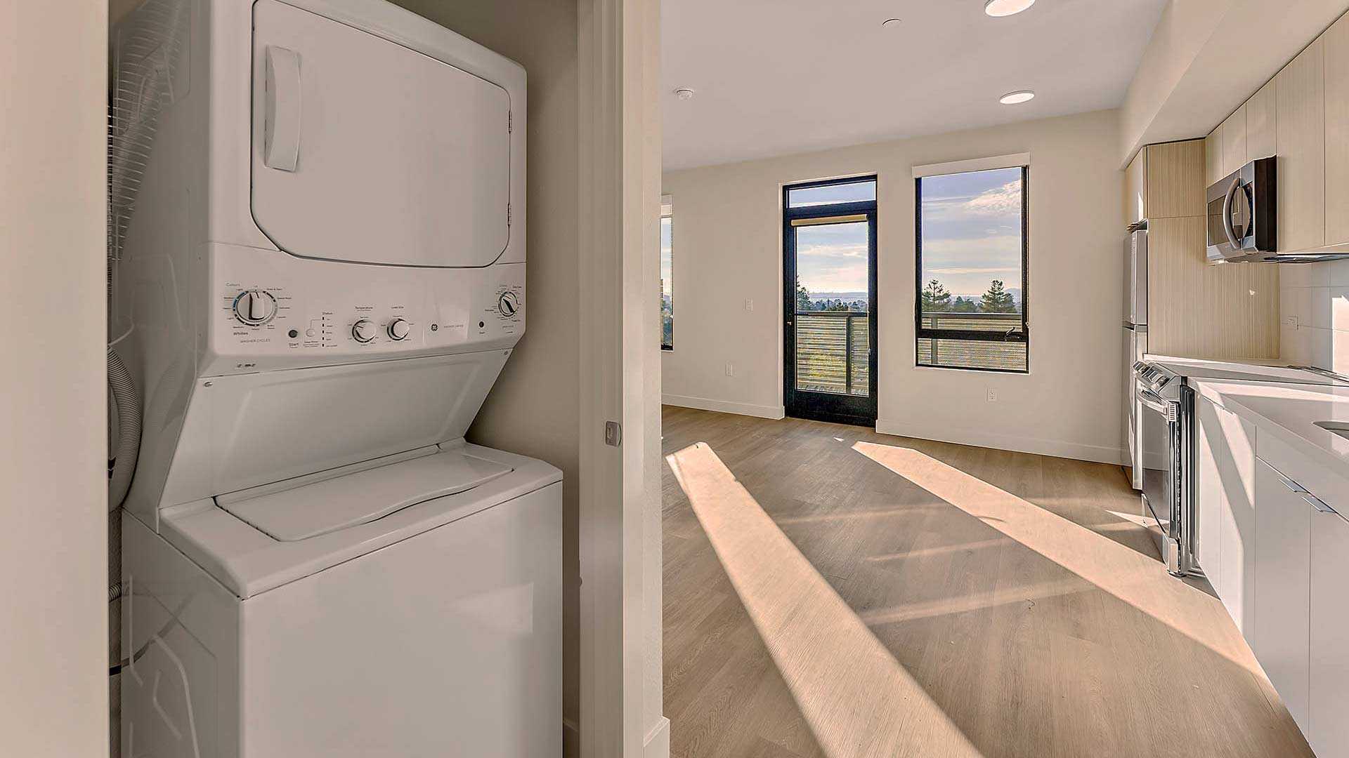Blake apartments a4 floorplan kitchen laundry 1