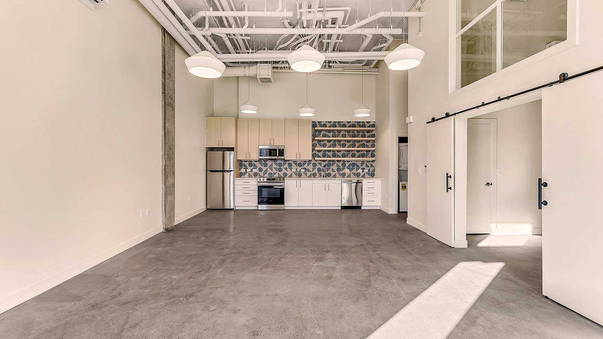 Blake apartments lw2 floorplan live work space 1