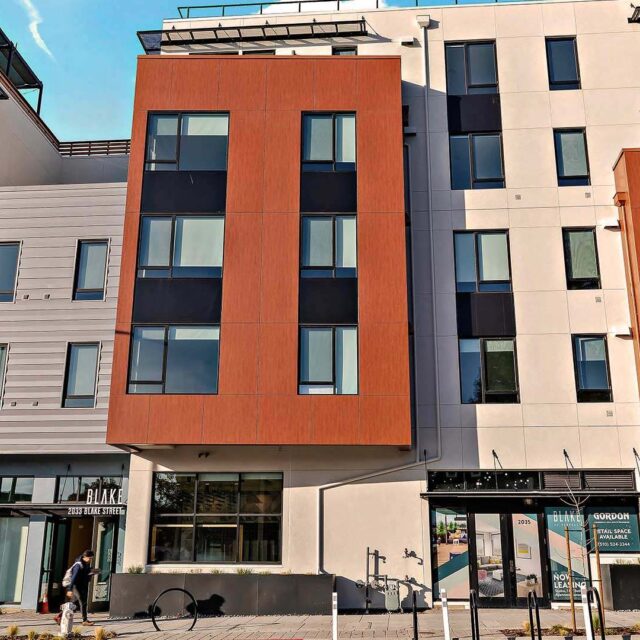 Blake apartments exterior street view 1