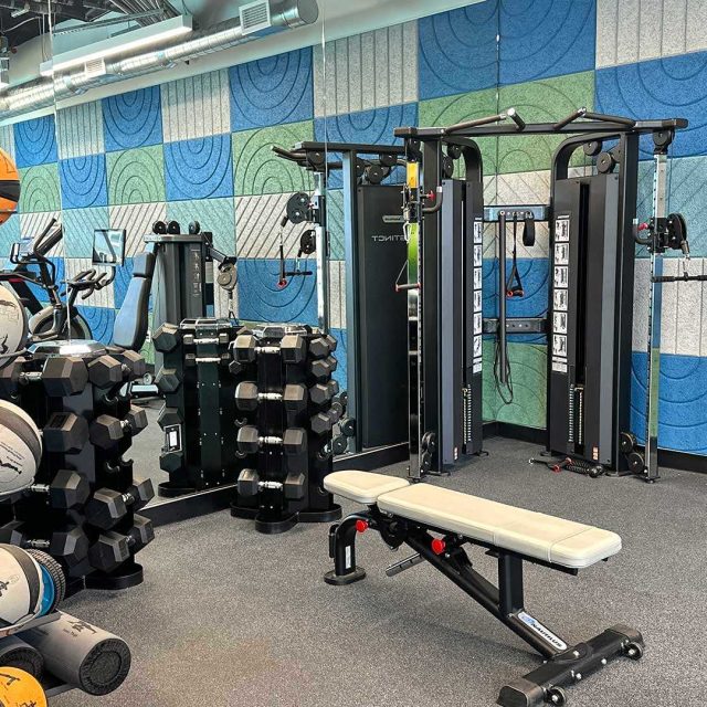 Blake apartments gym view2