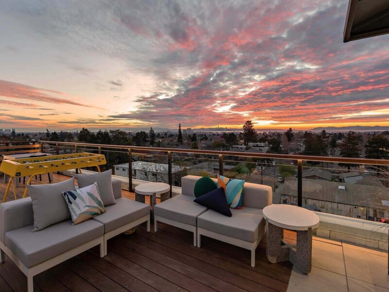 Blake apartments rooftop deck 1