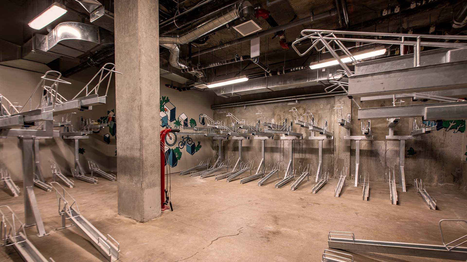 Blake apartments bike room 1