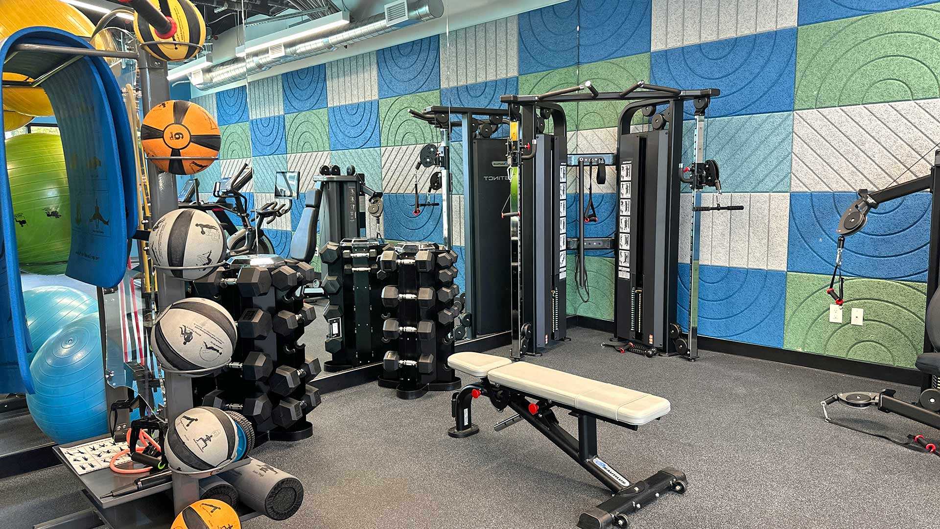 Blake apartments gym view2