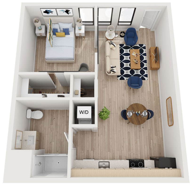 Plan Image: Live/Work Flat 1