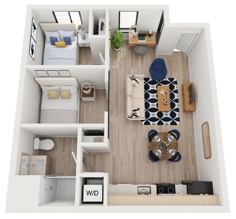 Plan Image: Live/Work Flat 2