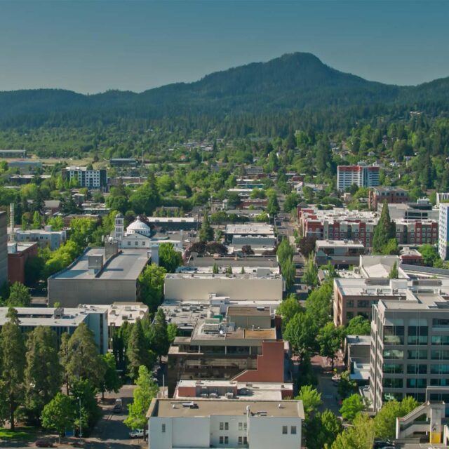 Broadway neighborhood downtown eugene