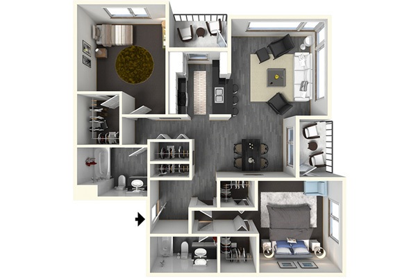 Plan Image: Hendricks
