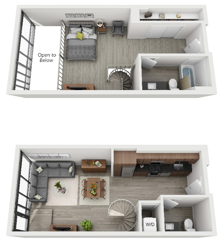 Plan Image: D2 - Live / Work Loft