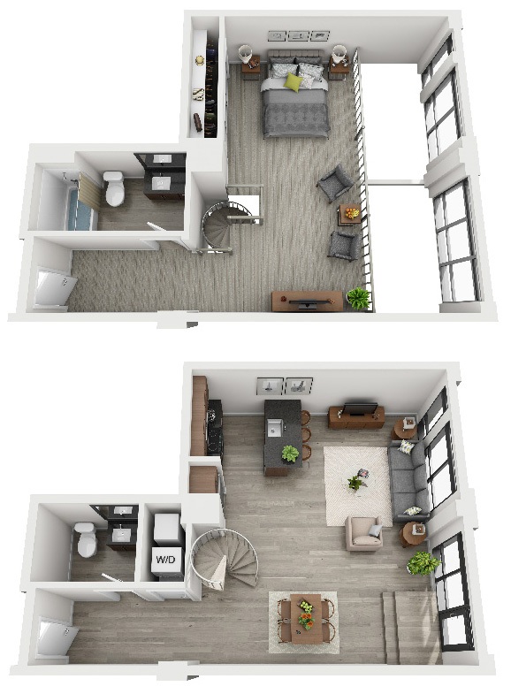 Plan Image: D3 - Live / Work Loft
