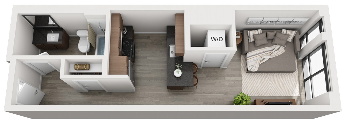 Plan Image: A1 - Studio