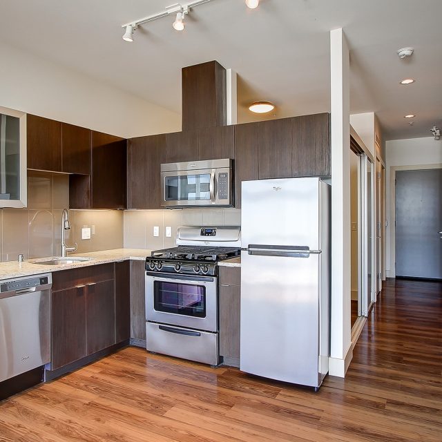 Collins on pine 1bedroom kitchen view2