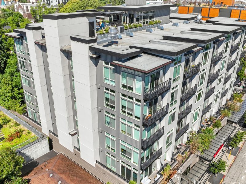 Collins on Pine Exterior Aerial View 01