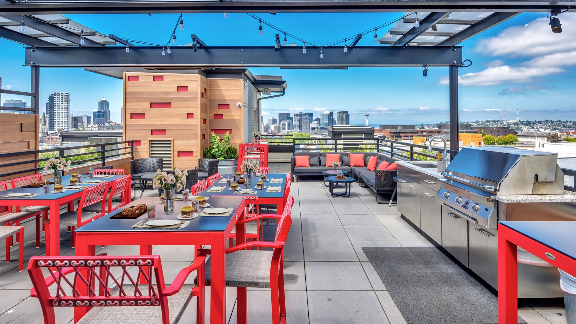 Collins on Pine Rooftop Terrace Styled BBQ Lounge 15