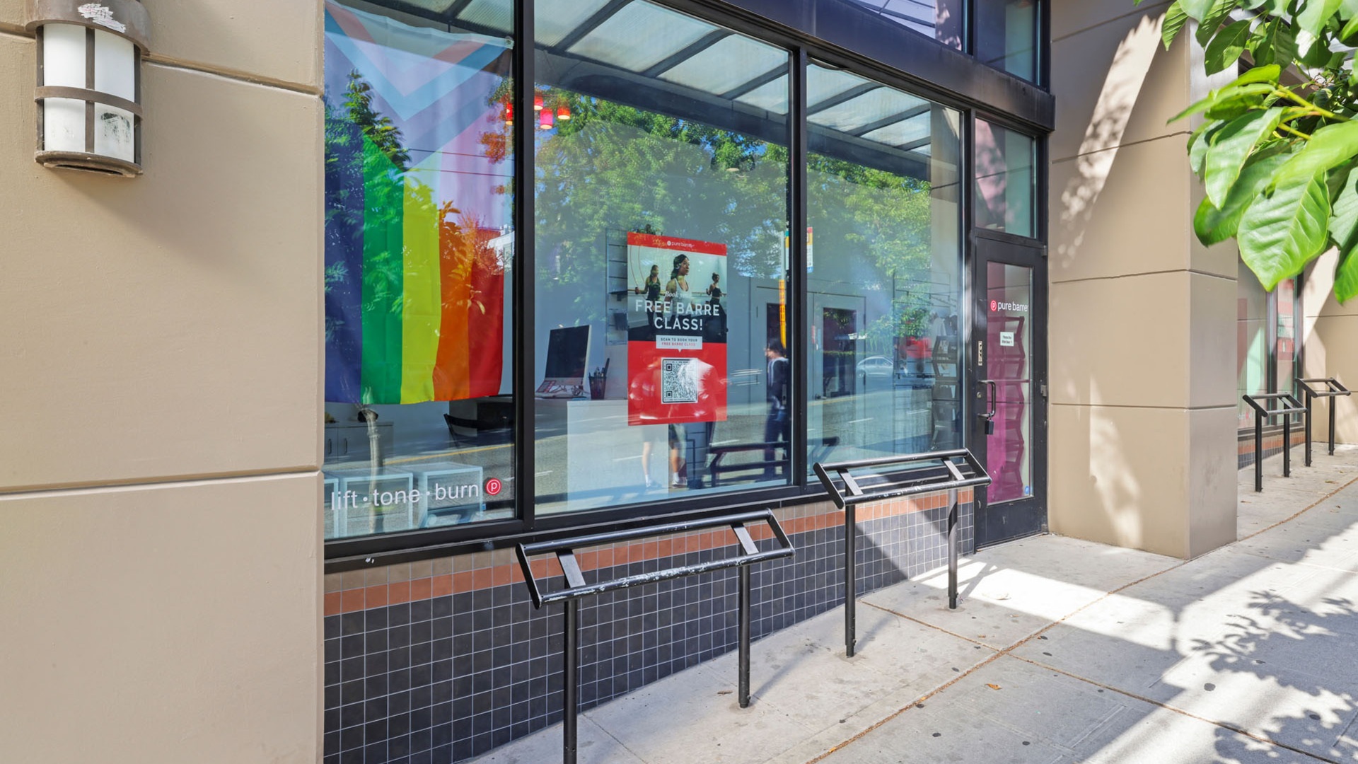 Collins on Pine Storefront Pure Barre Window 02