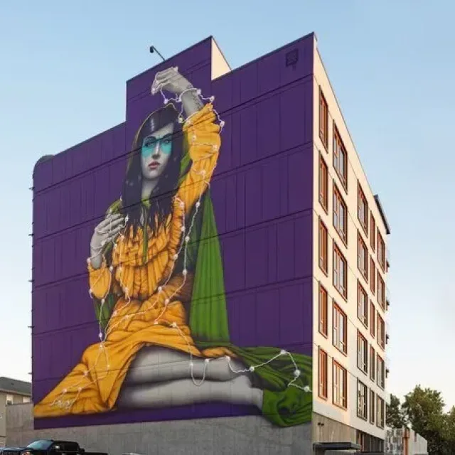 Pike pine mural neighborhood