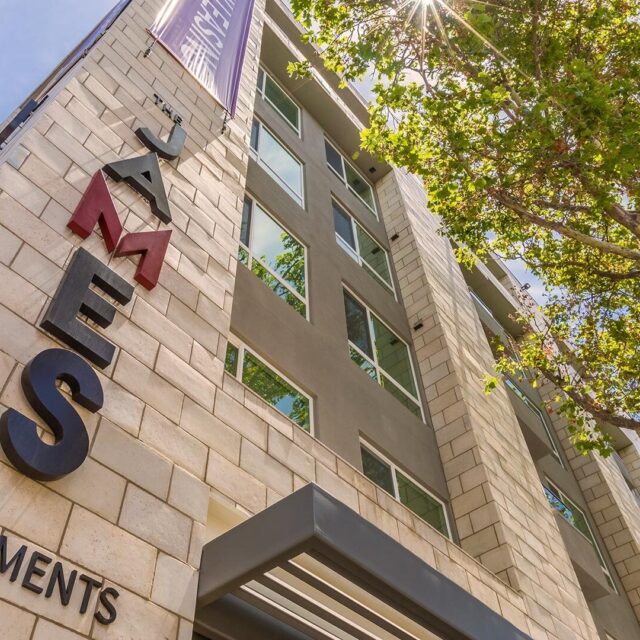 The james exterior view 1