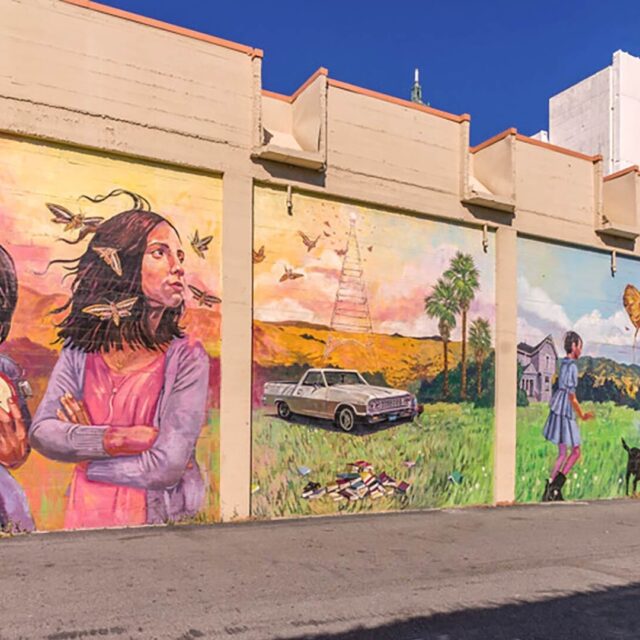 The james neighborhood murals