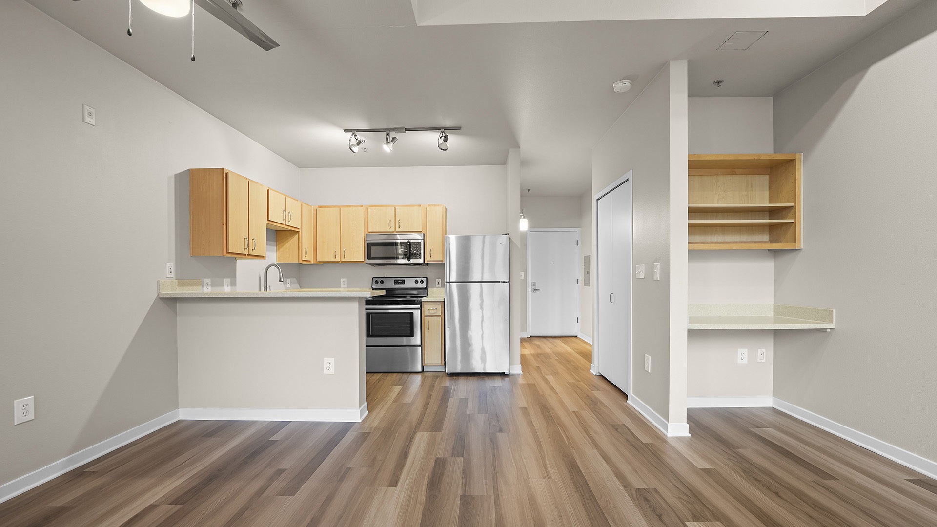 Kearney plaza portland or studio e1 kitchen view2