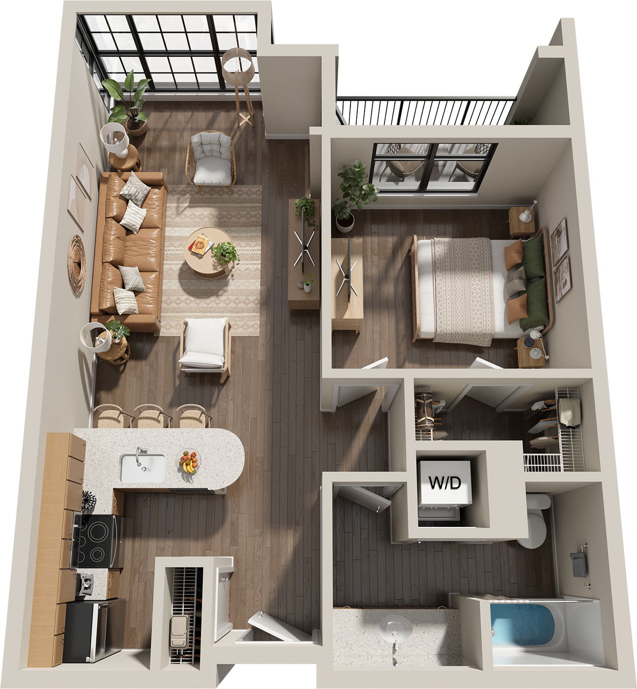 Plan Image: 1 Bedroom A