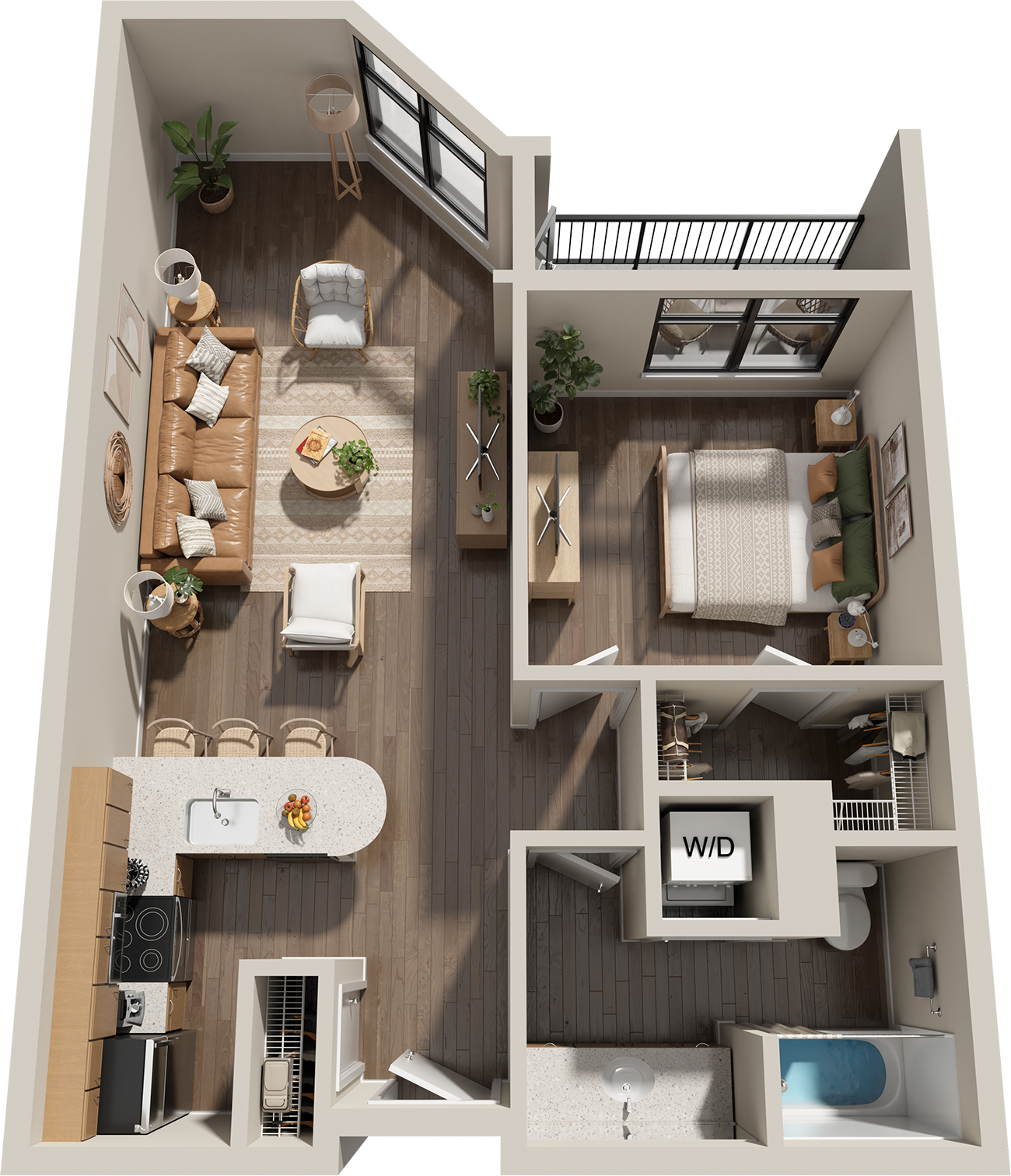 Plan Image: 1 Bedroom B