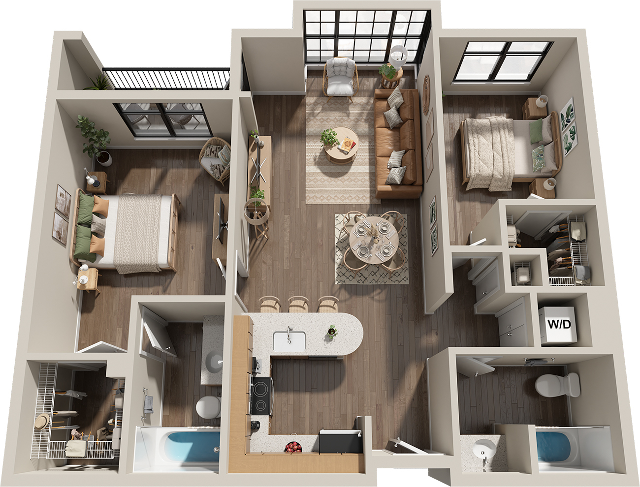 Plan Image: 2 Bedroom A