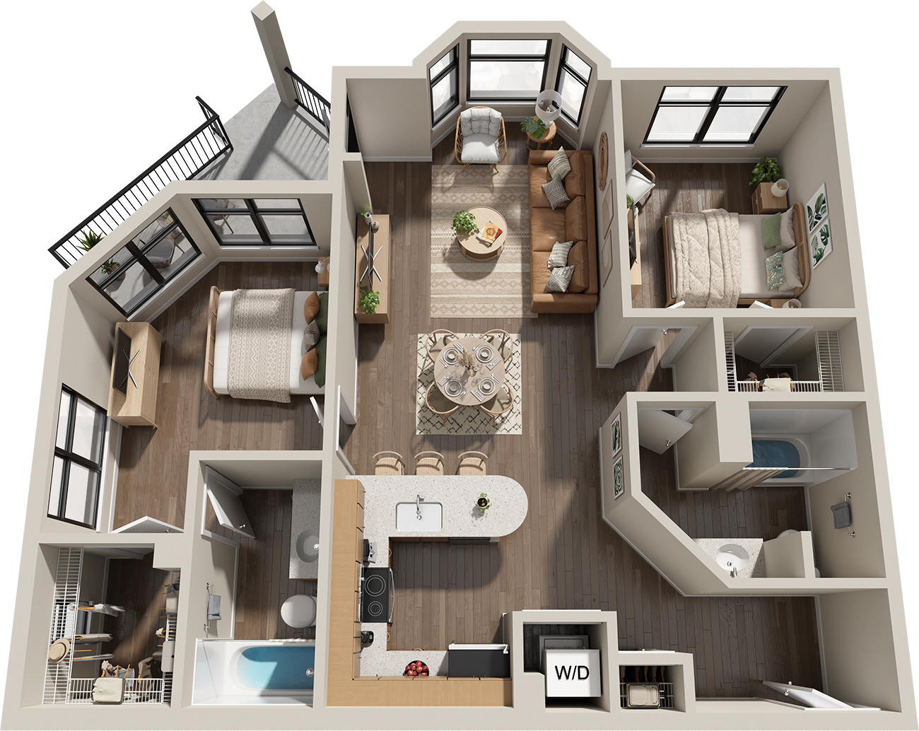 Plan Image: 2 Bedroom G
