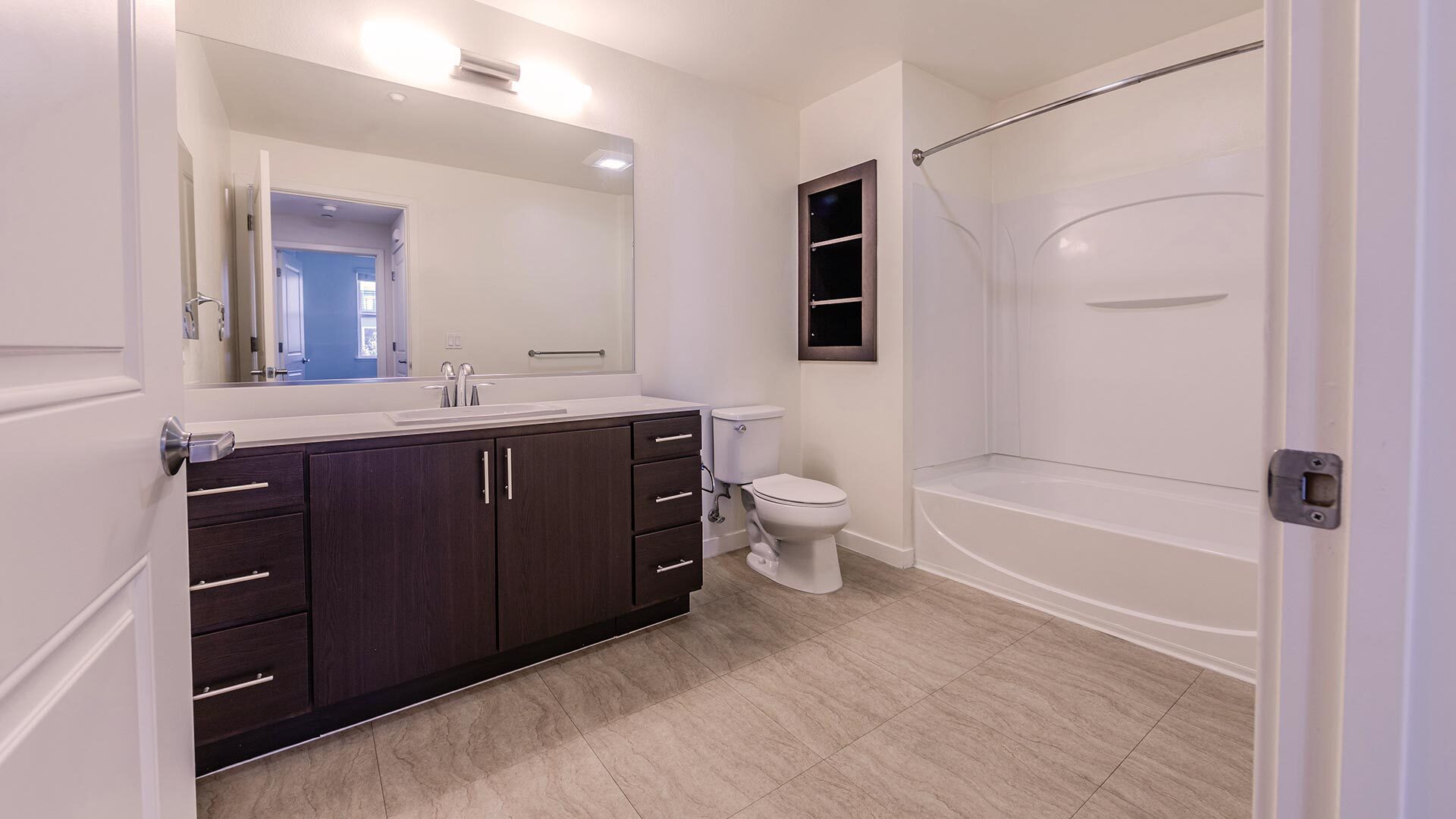 The lark cypress 1br bathroom view