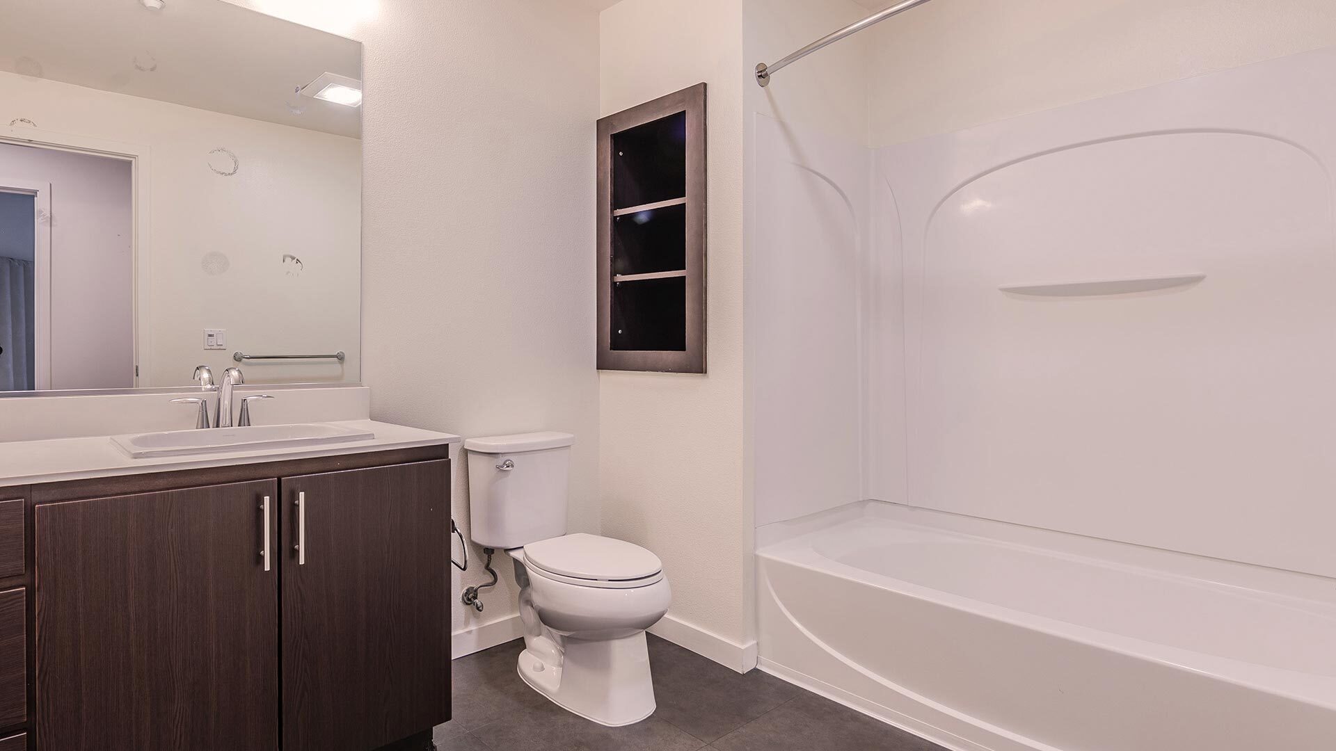 The lark madrone 1br bathroom view