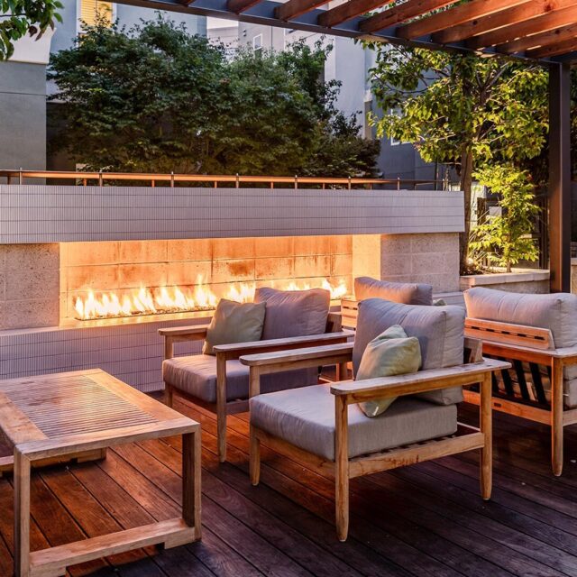 The lark san mateo outdoor fireplace 2