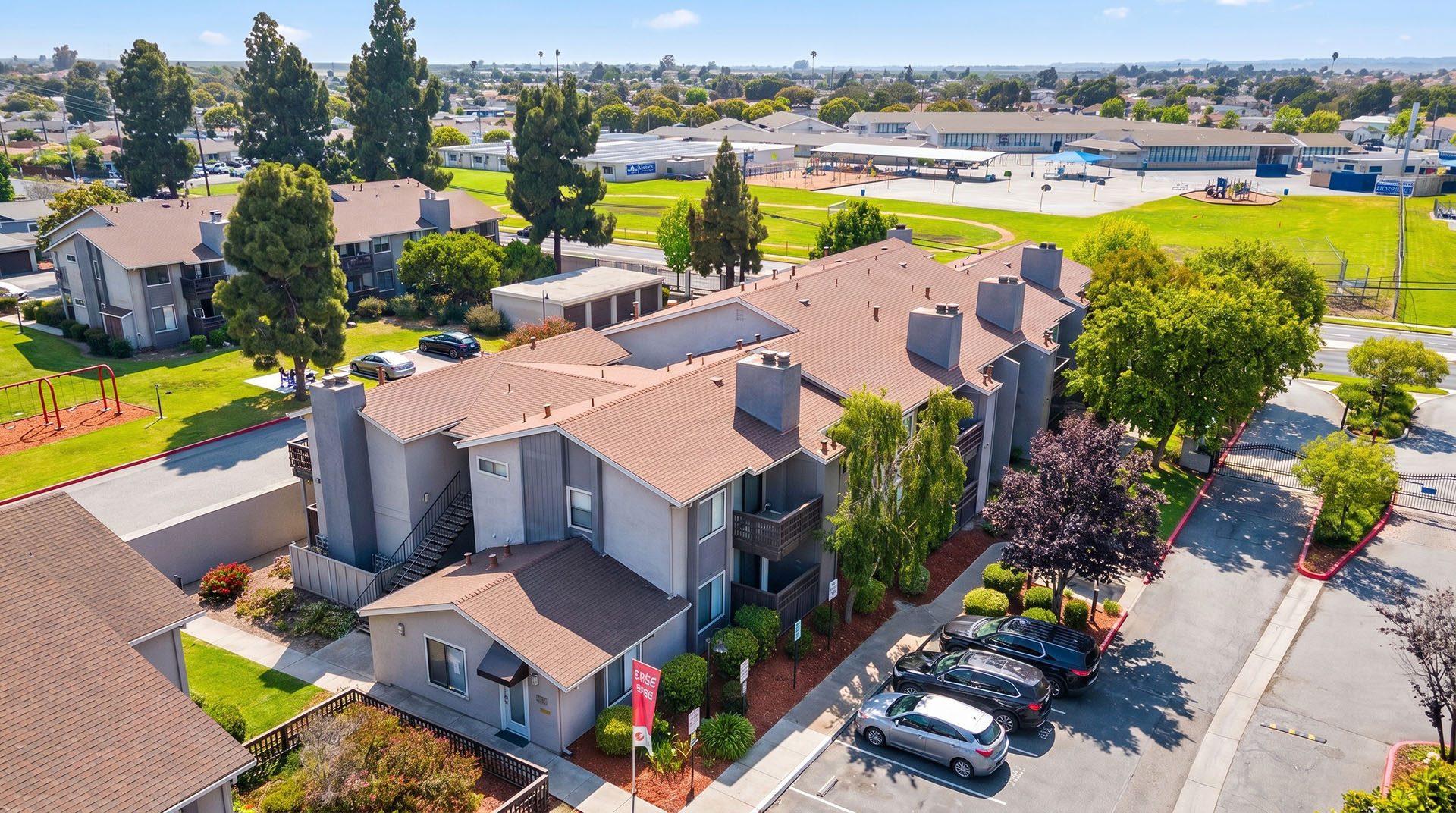 Laurel grove exterior aerial