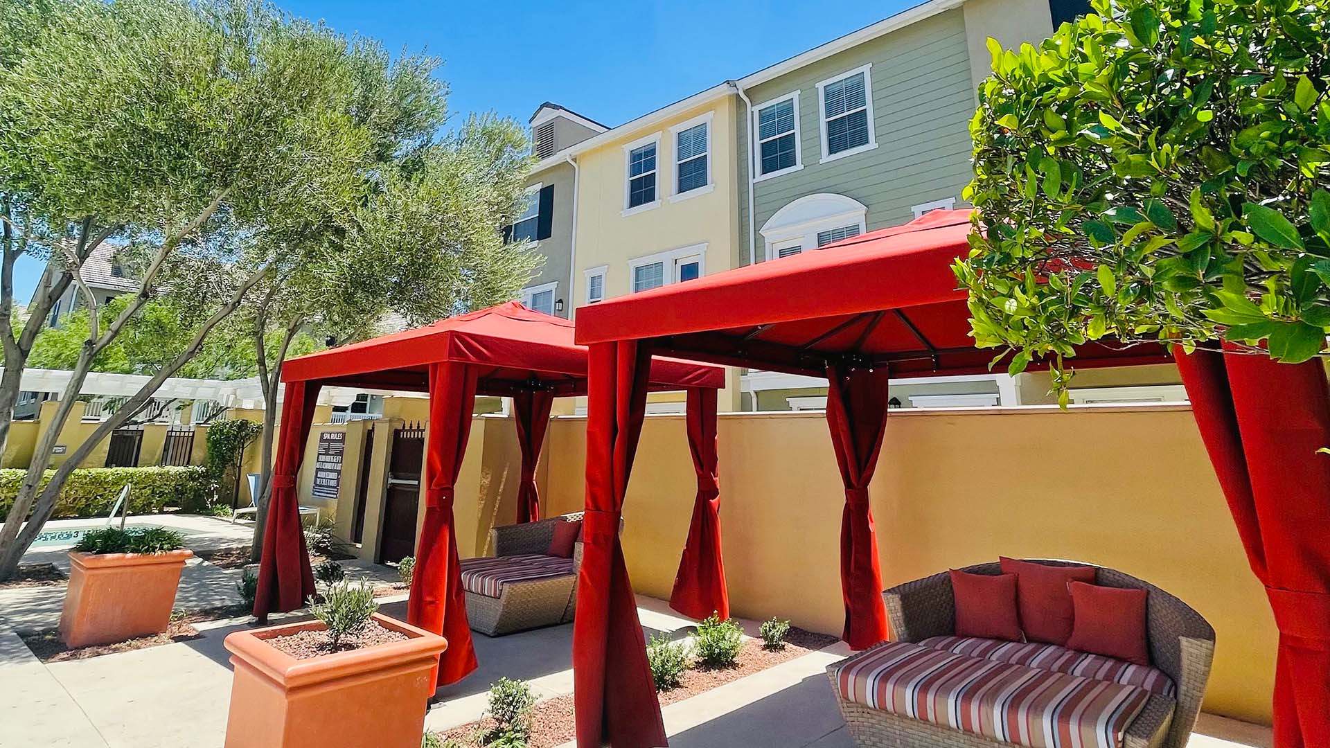 Liberty pool cabanas view1