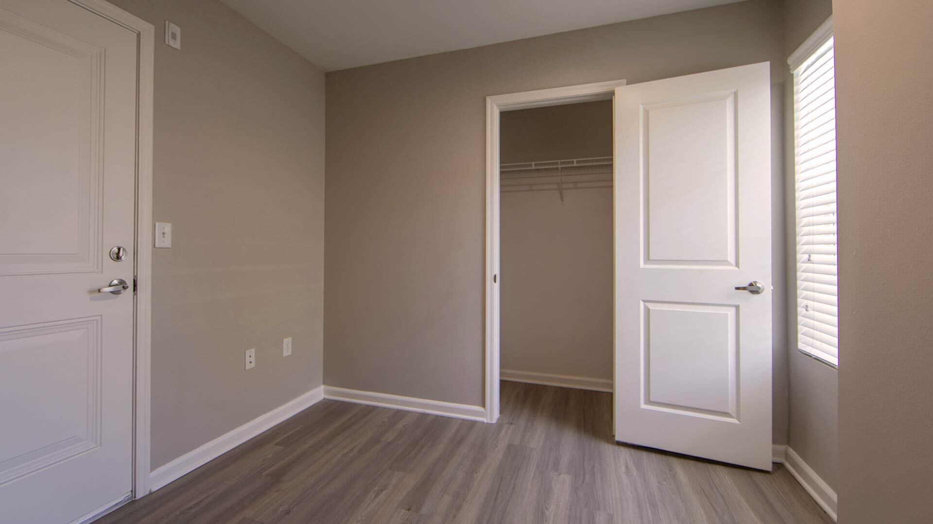 Liberty 2 B bedroom closet view 1