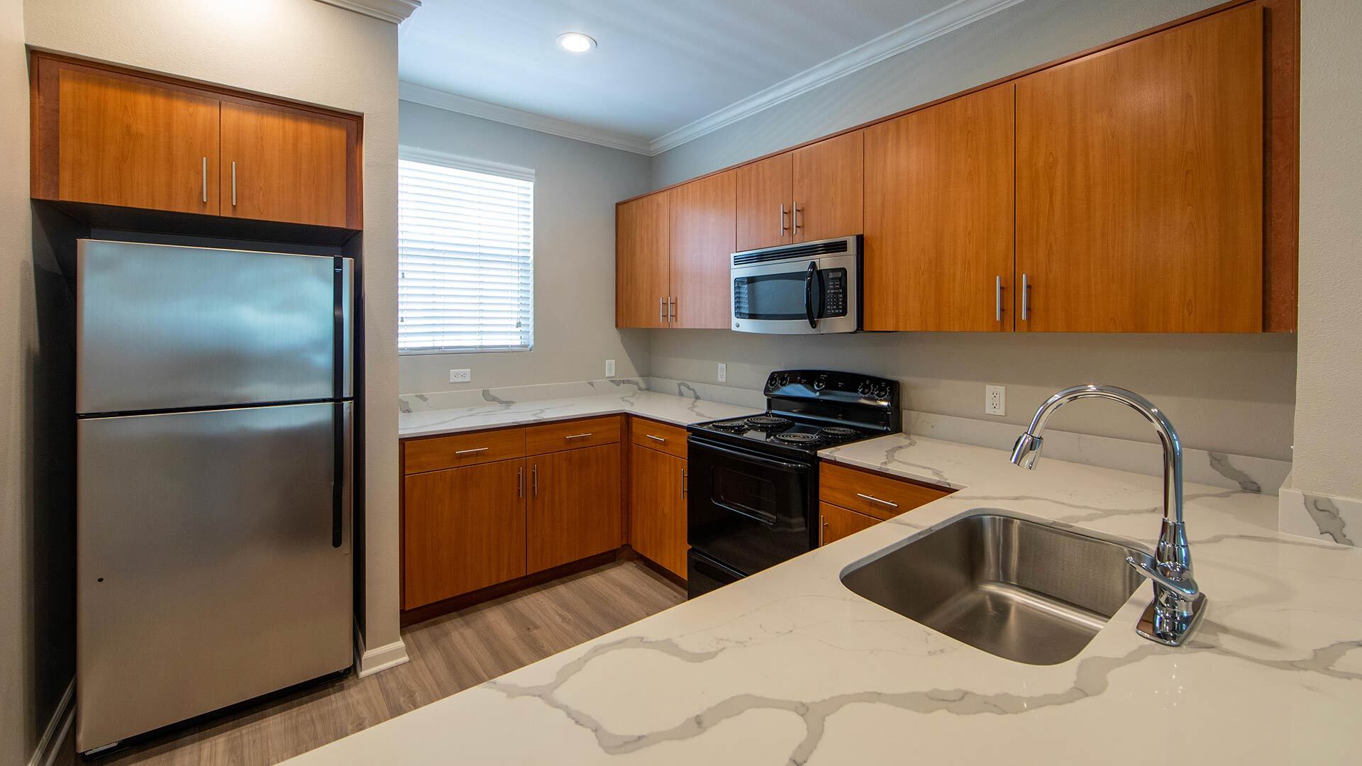 Liberty 2 B kitchen view 2