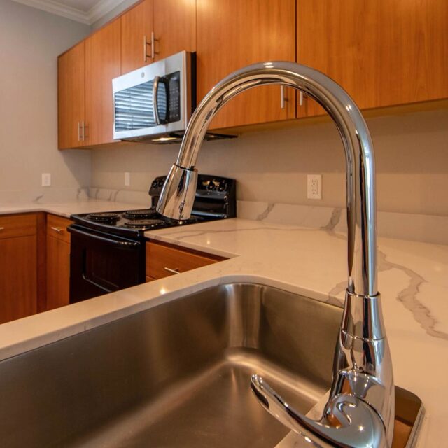 Liberty 2 C kitchen sink view 1