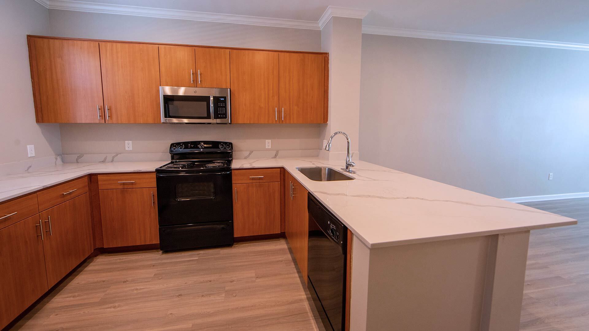 Liberty 2 C kitchen view 2